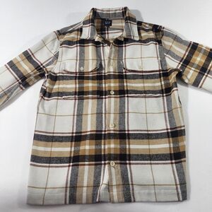 Gap Flannel Plaid Heavy Duty Shirt/Shacket - Warm Excellent Condition Medium